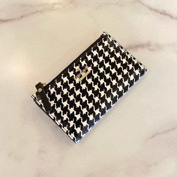 kate spade Handbags - KATE SPADE Cameron Street Houndstooth Mikey Wallet